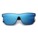 New Classic Fashion Box Sunglasses One Piece Lenses Sunglasses