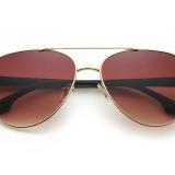 New Fashion Aviator Sunglasses Men And Women Casual Business All-match Sunglasses Metal