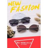 Diamante Joker Sunglasses Fashion Eyewear for Women Ladies