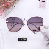 Women Lady High Definition Resin Lens Metal Frames Polarized Sunglasses Brand Designer Shades