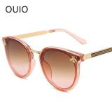 Luxury Bee Fashion For Women Sunglasses Men Square Brand Design Sun Glasses Oculos Retro Male