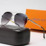 New Fashion Metal Sunglasses Classic Casual Versatile Anti Glare Sunglasses
