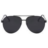 New Fashion Metal Sunglasses Classic Casual Versatile Anti Glare Sunglasses