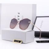 Women Lady High Definition Resin Lens Metal Frames Polarized Sunglasses Brand Designer Shades