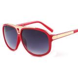 European And American Hot Sunglasses Men's And Women's Retro Fashion Sunglasses One Piece