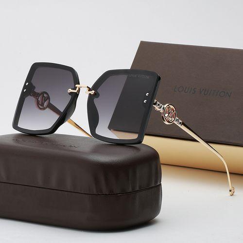 New Fashion Sunglasses European And American Fashion Women's Large Frame Exquisite Anti Glare