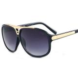 European And American Hot Sunglasses Men's And Women's Retro Fashion Sunglasses One Piece
