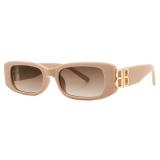 Retro Sunglasses Women Small Square Frame Sun Glasses Ladies Ocean Lens Sunglasses Oculos UV400