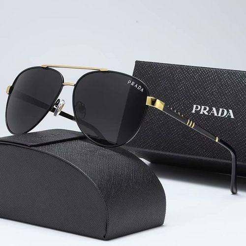 New Fashion Sunglasses Men And Women Metal Trend Versatile Sunglasses Leisure Business Driving