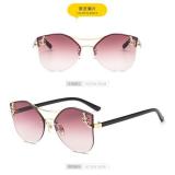 Diamante Joker Sunglasses Fashion Eyewear for Women Ladies