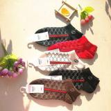 5 Pairs Women Girls Low Cut Ankle Socks ( Random Color )