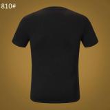 Men's Round Neck Short Sleeve T-shirt Cotton Couple's Pullover  Unisex T-Shirt Graphic Tee