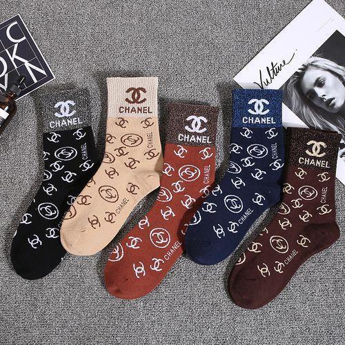 Fashion Letters In Tube Socks Street Hip Hop Wind SkateBoarding Socks
