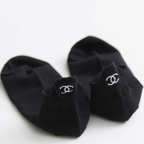 Lady's Spring And Summer New Fashion Socks Street Boat Socks All-cotton Thin Socks