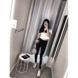 Tight Cotton Exercise Fitness Running Training Leggings Elastic Exercise Pants