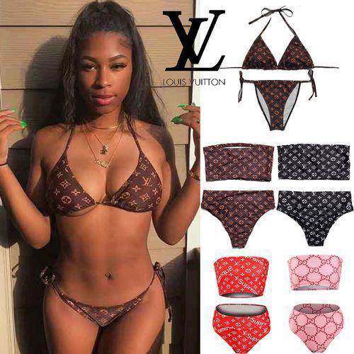 Women's Split Swimwear Bikini Beach Swimwear Collection