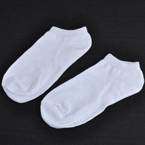 10Pairs / Set Fashion Women Black White Boat Ankle Socks Ladies Ultra-Thin Solid Color Autumn Warm