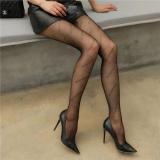 Women's Fashion Letter Pantyhose Fluorescent Color Fashion Stockings