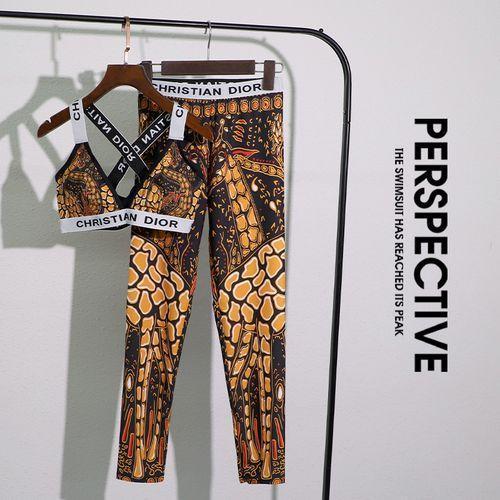 Pants Sportswear Swimsuit Split Two-piece Swimsuit Bikini U-shaped Back Top Slim Slim