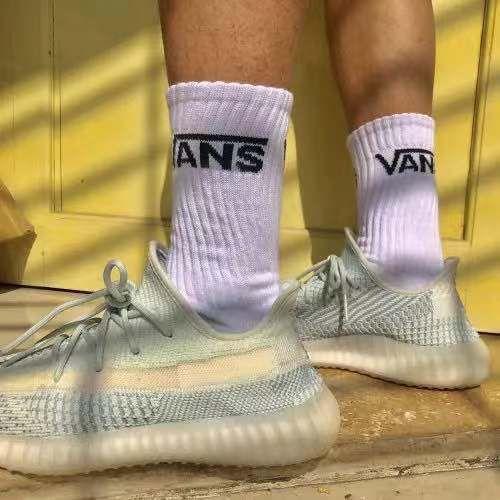 3 PAIRS Socks New Unisex High Tube Socks Black White Couple Towel Bottom Long Tube Sports Skateboard