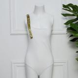 Summer New Brand Beach Strap Swimsuit Ladies Simple Swimwear