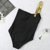 Summer New Brand Beach Strap Swimsuit Ladies Simple Swimwear