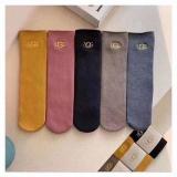 5 Pairs Snow Socks Autumn Winter Plush Bare Leg Socks