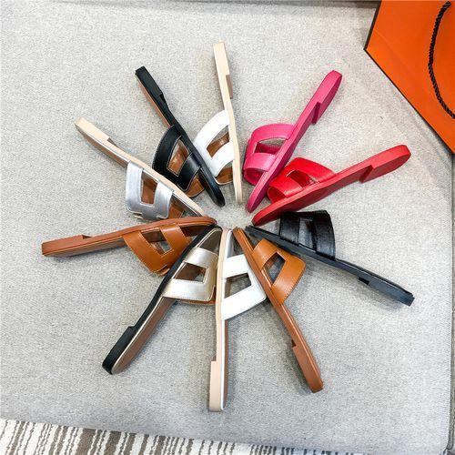 Women Summer Cut Out Ladies Sandals Ladies Luxury Brand Sandals Good Quality Flat Shoe Candy Color