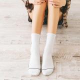 5 Pairs Women's Fashion Stockings Cotton Sports Socks