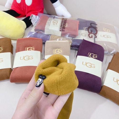 5 Pairs Snow Socks Autumn Winter Plush Bare Leg Socks