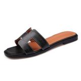 Women Summer Cut Out Ladies Sandals Ladies Luxury Brand Sandals Good Quality Flat Shoe Candy Color