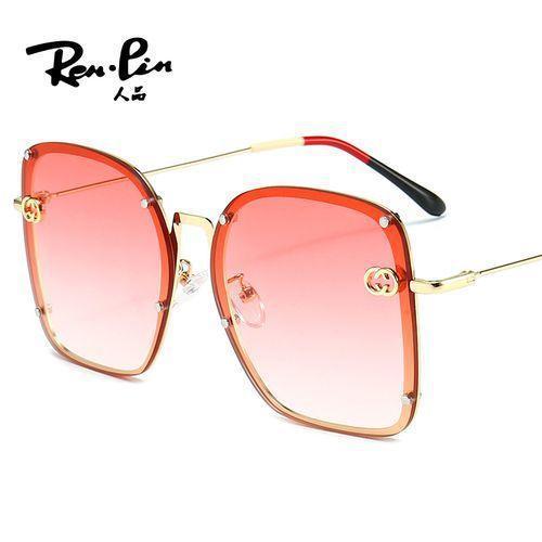 New Men and Women Sunglasses Personality Fashion Frameless Ocean Piece Net Red Sunglasses Glasses