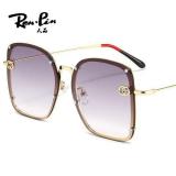 New Men and Women Sunglasses Personality Fashion Frameless Ocean Piece Net Red Sunglasses Glasses