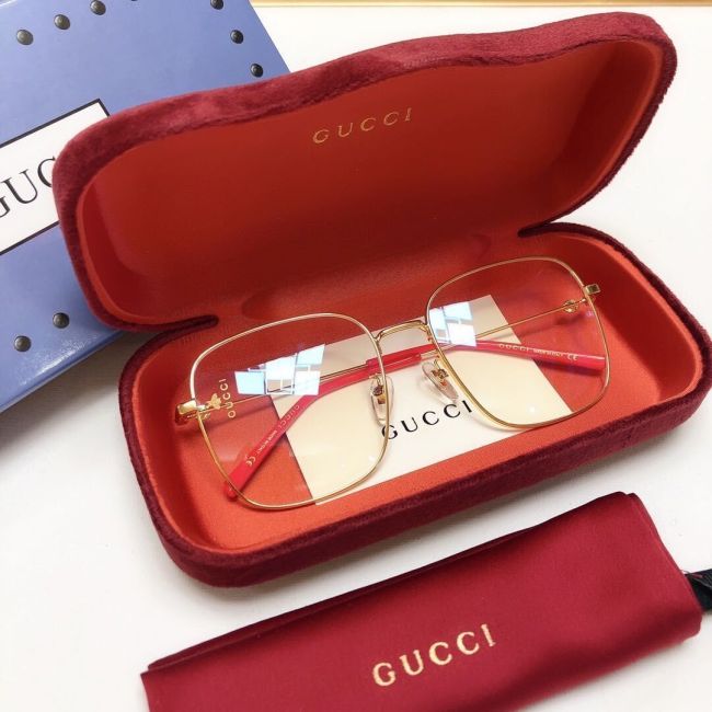 New Women HD Anti-blue Sunglasses European And American Style Metal Frame Sunglasses