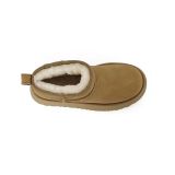 Winter new retro style thick soled fashion simple warm snow boots women's shoes