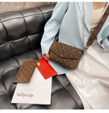 Fashionable ladies' bag chain metal 4 IN 1