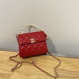 Ladies' fashion handbag single shoulder bag Golden ball