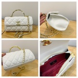 Ladies' fashion handbag single shoulder bag Golden ball