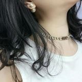 Diamond Necklace Wheat Ears Style Necklace