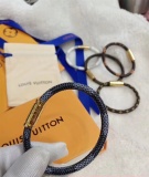 New Classic Aging Leather Bracelet Women's Fashion Luxury Leather Patch Jewelry Men's And