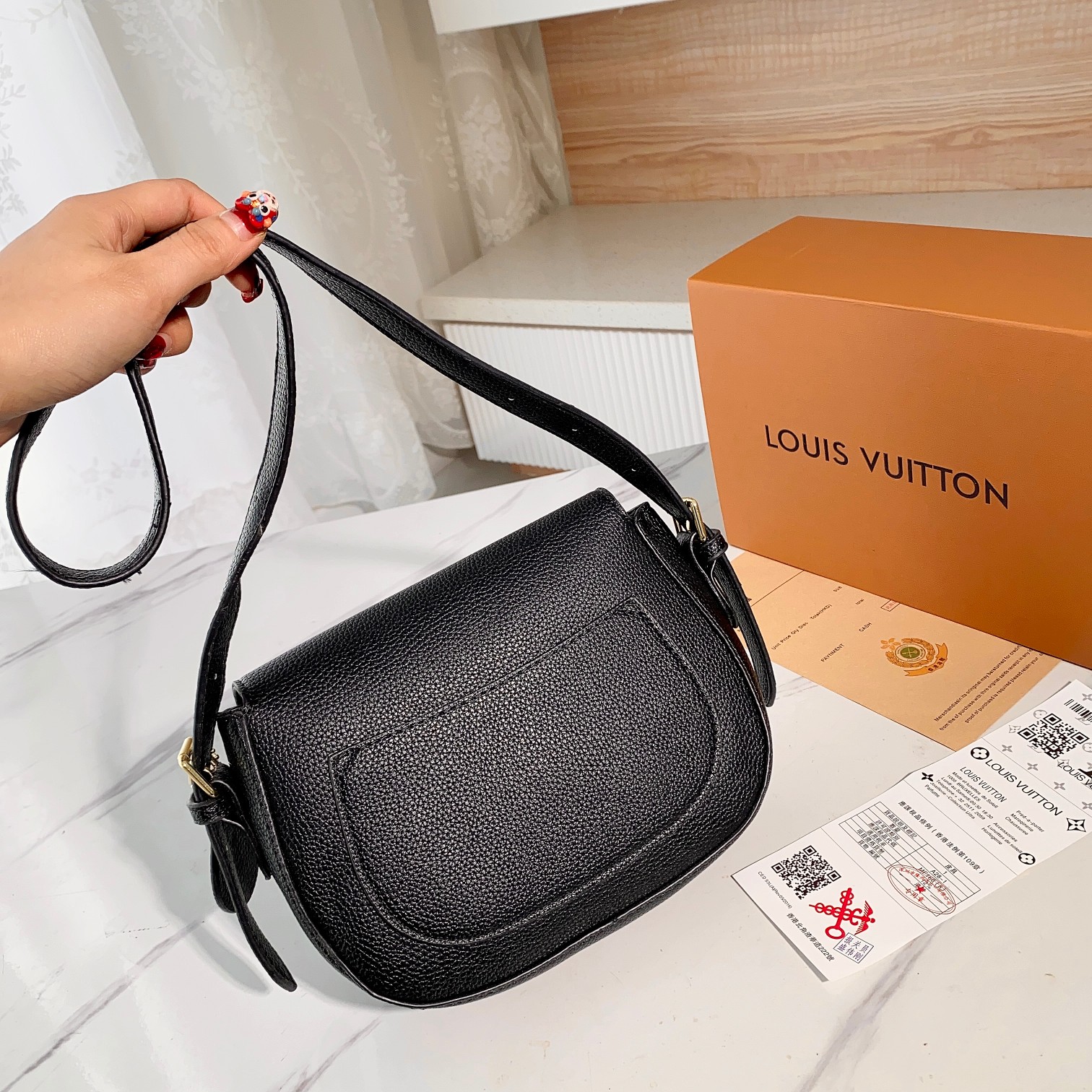 Ladies' fashion handbag single shoulder bag Hand bag