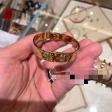 Women's Floral Bracelet Vintage Simple Retro Gold Metal Bracelet