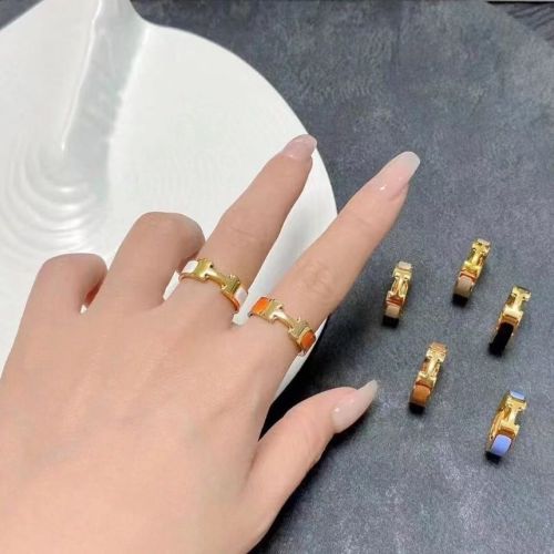 Becky Massey Women's Fashion Classic Titanium Steel Rings