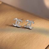 Rhinestone Classic Geometric Personality Earrings