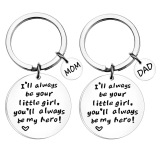 I love you father key chain