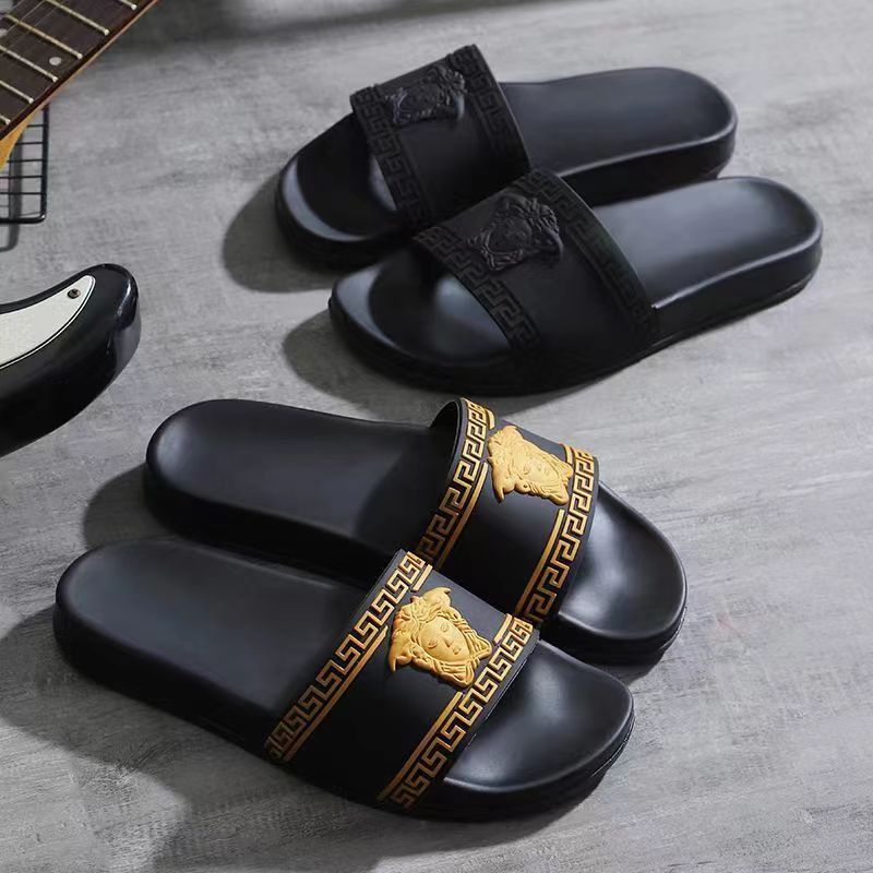 Men Women Wear Flat Bottom Flip Flops Slippers(Small yards)