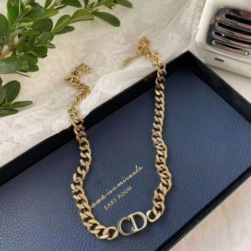 Internet Celebrity Short Thick Necklace All-match Jewelry Titanium Steel Electroplating