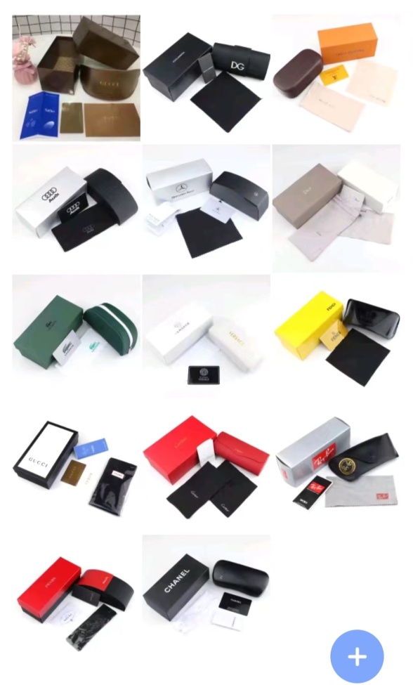 Fashion sun glasses box, empty boxes