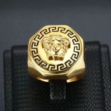 Titanium steel head boy ring