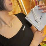 Fashion New Alloy Letter Simple Women Necklace Women Gift